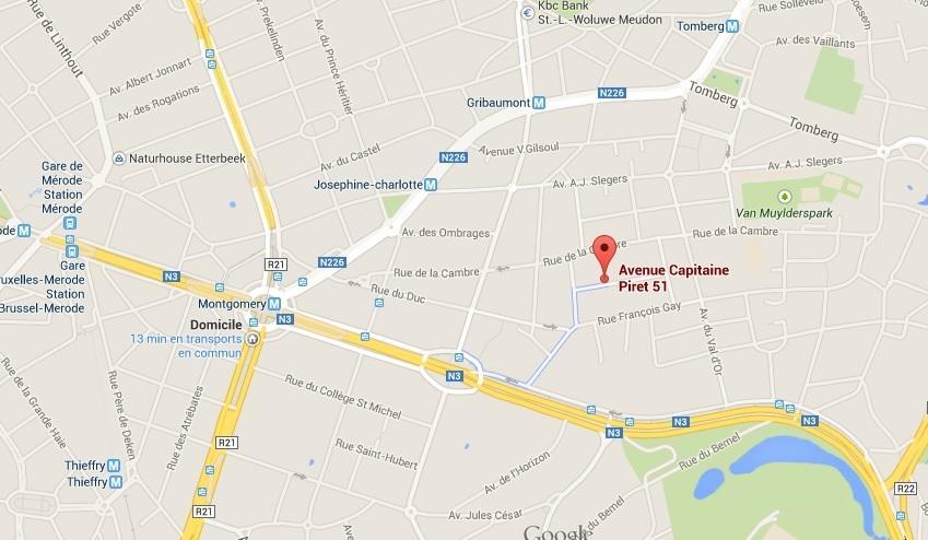 B&B Capitaine Piret Woluwe-Saint-Lambert Экстерьер фото